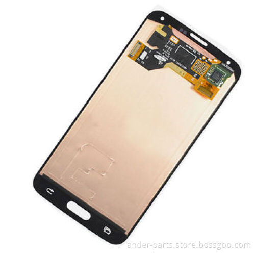 LCD Display for Samsung Galaxy S5, New and Genuine Quality, White/Black/Blue/Gray